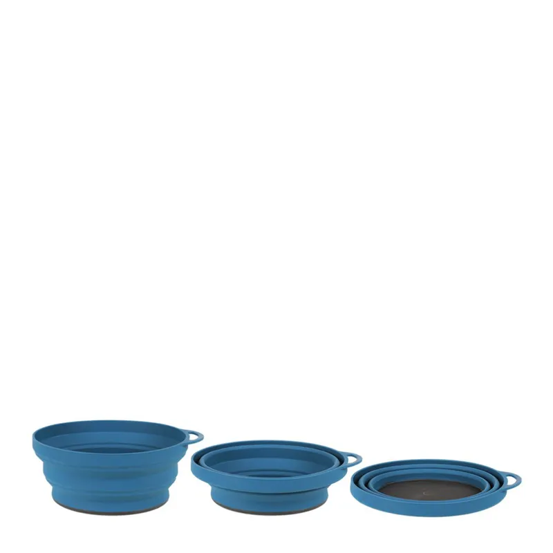 Lifeventure Ellipse Silicon FlexiBowl in Navy-1